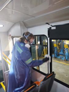 First Transit cleans T buses